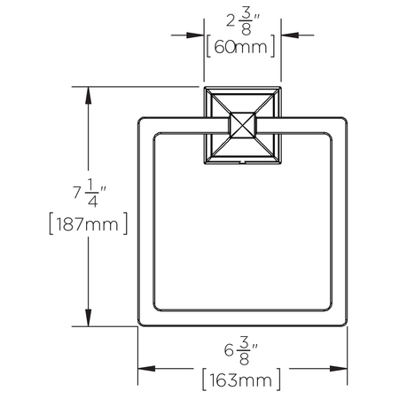 Speakman Rainier SA-2304 Towel Ring SA-2304